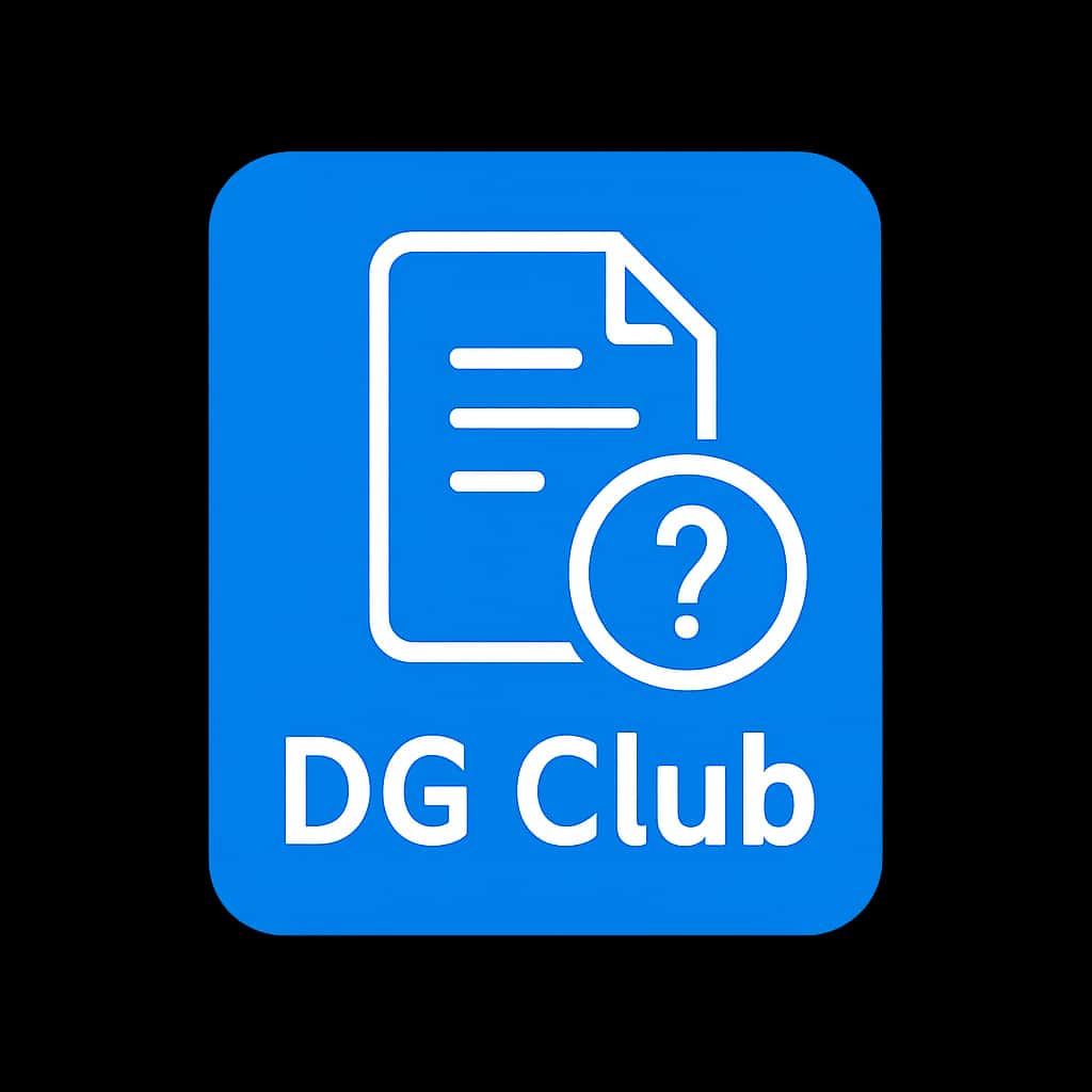 Icon representing guidance for accessing the DG Club App.