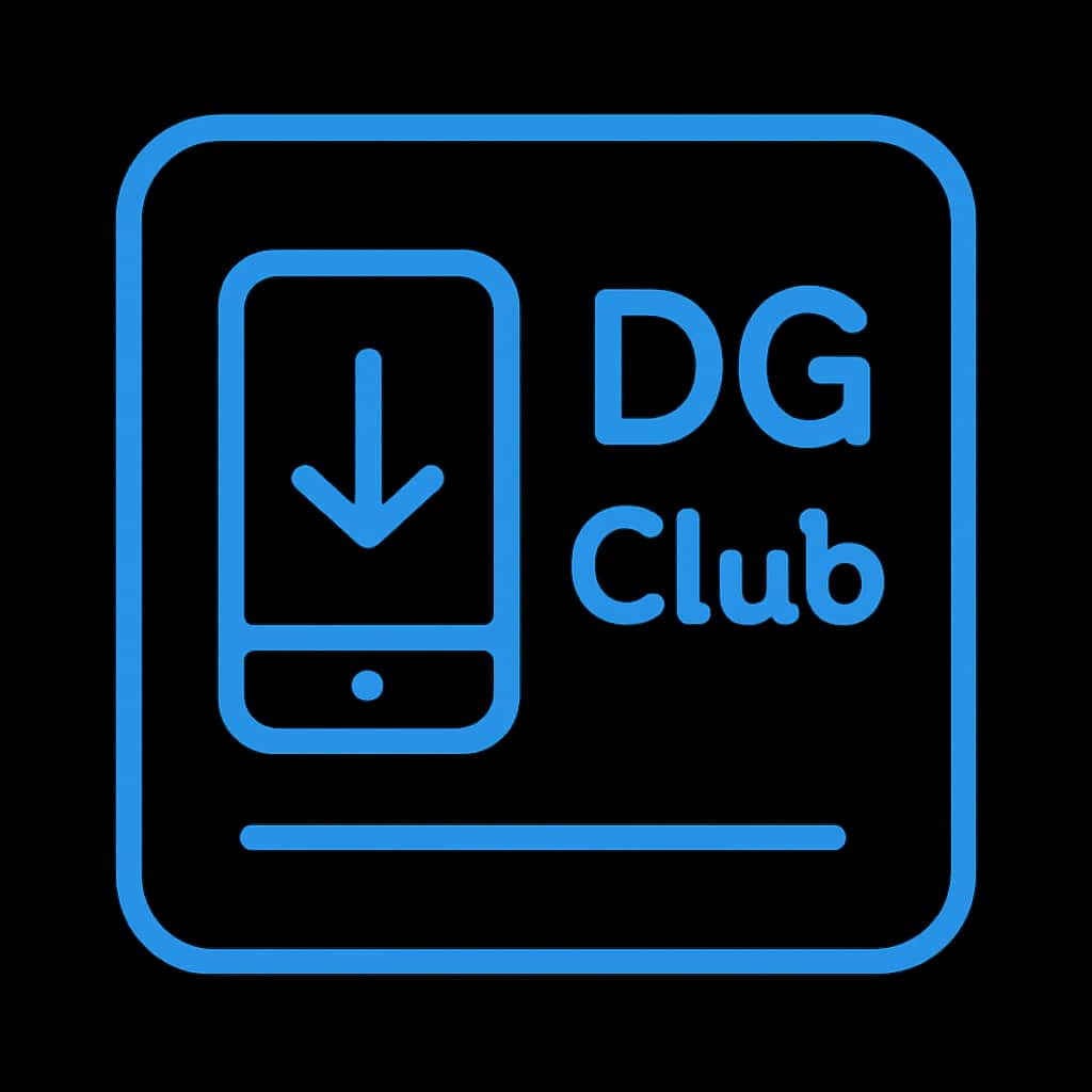 Icon representing the DG Club App download instructions.