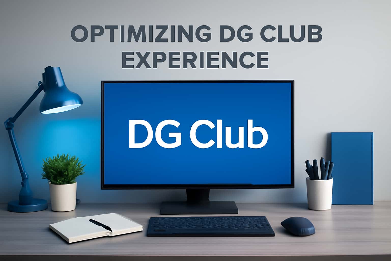 Visualization of optimizing the DG Club experience with a focus on user interface.